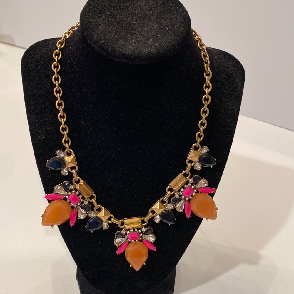 J. Crew Colorful Statement Necklace